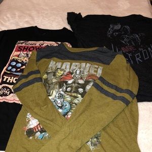 Marvel shirt bundle